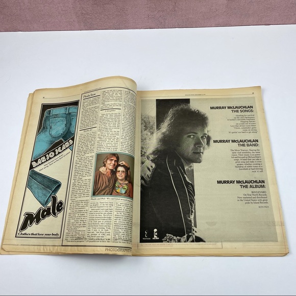 Vintage Rolling Stone Magazine Jackson Browne Jimmy Carter December 16, 1976 Art - Picture 6 of 6